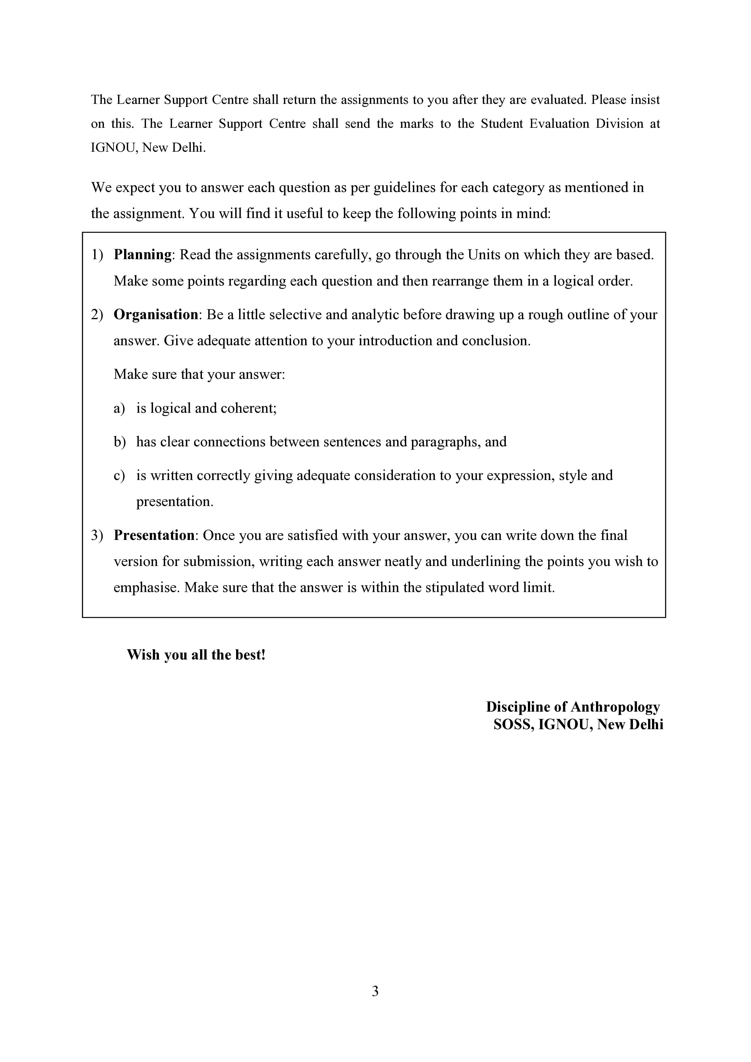 IGNOU BANS 183 Handwritten Hardcopy Assignment 2025-2026 (English Medium)