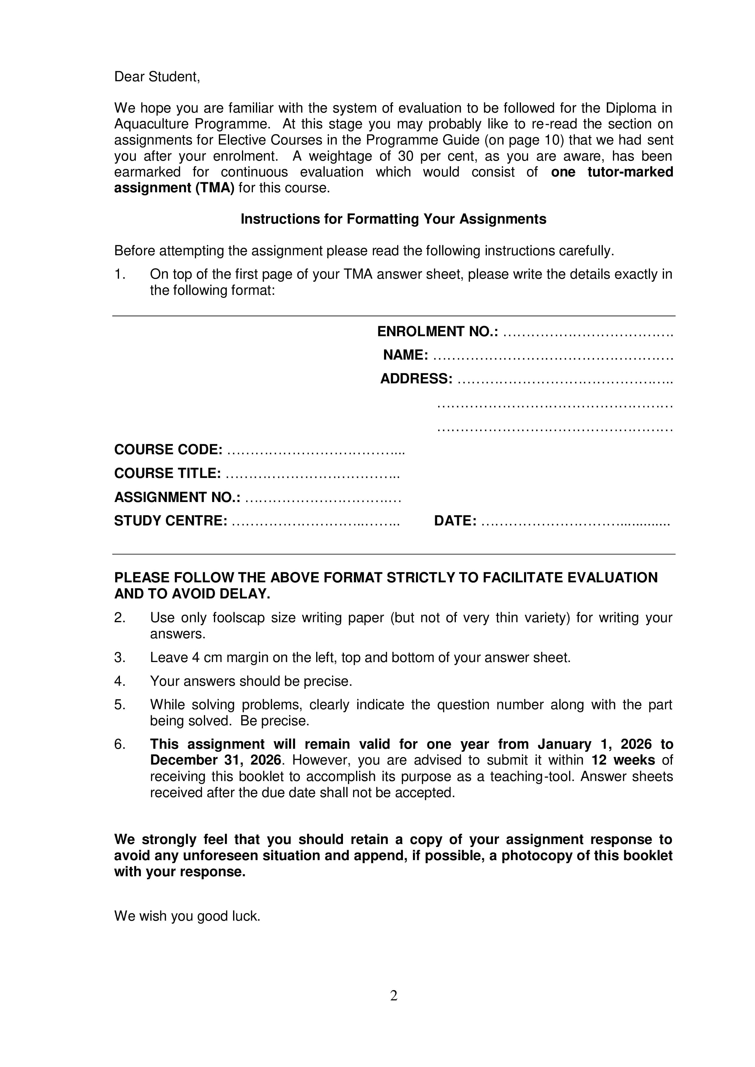 IGNOU BAQ 001 Handwritten Hardcopy Assignment 2026-26 (English Medium)