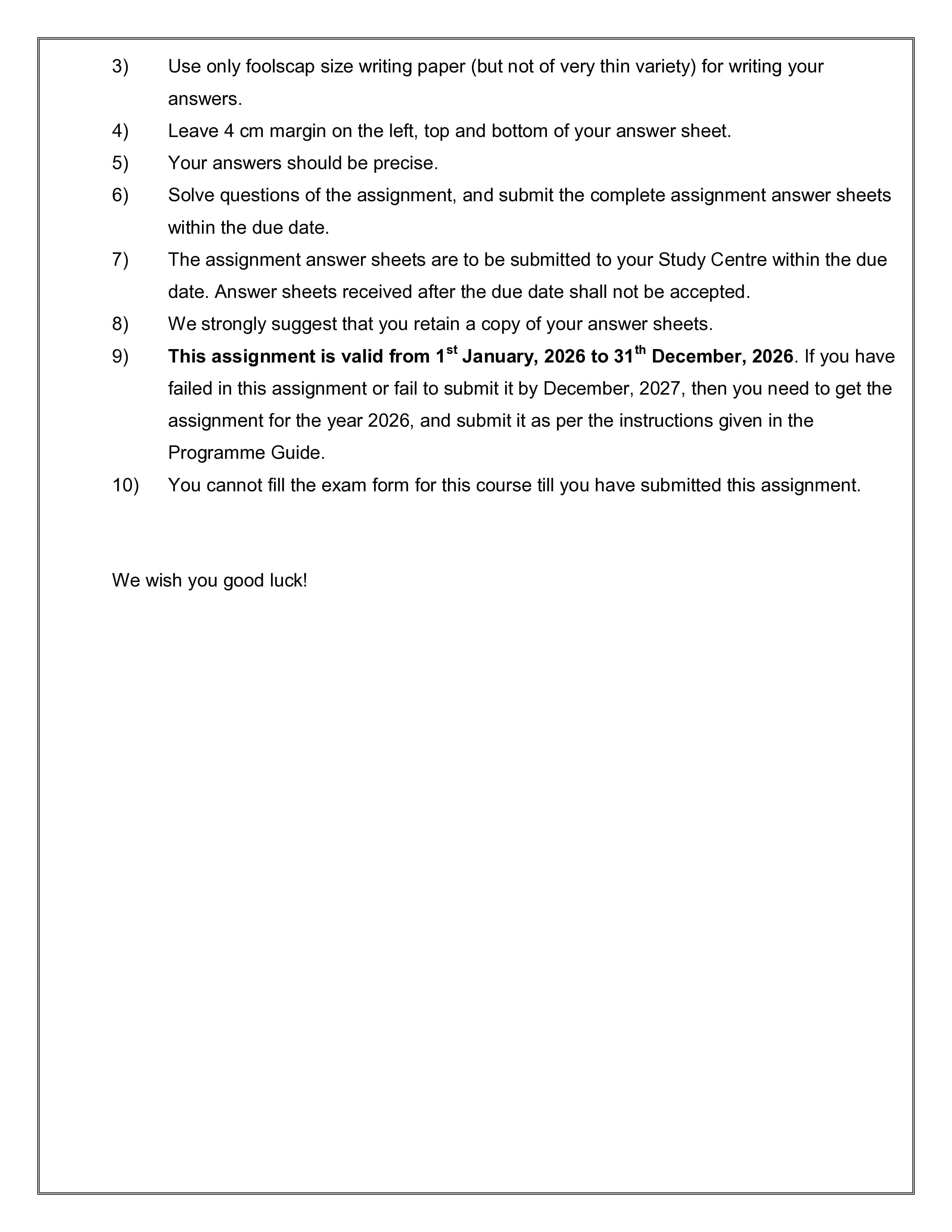 IGNOU BBCCT 115 Handwritten Hardcopy Assignment 2026-26 (English Medium)