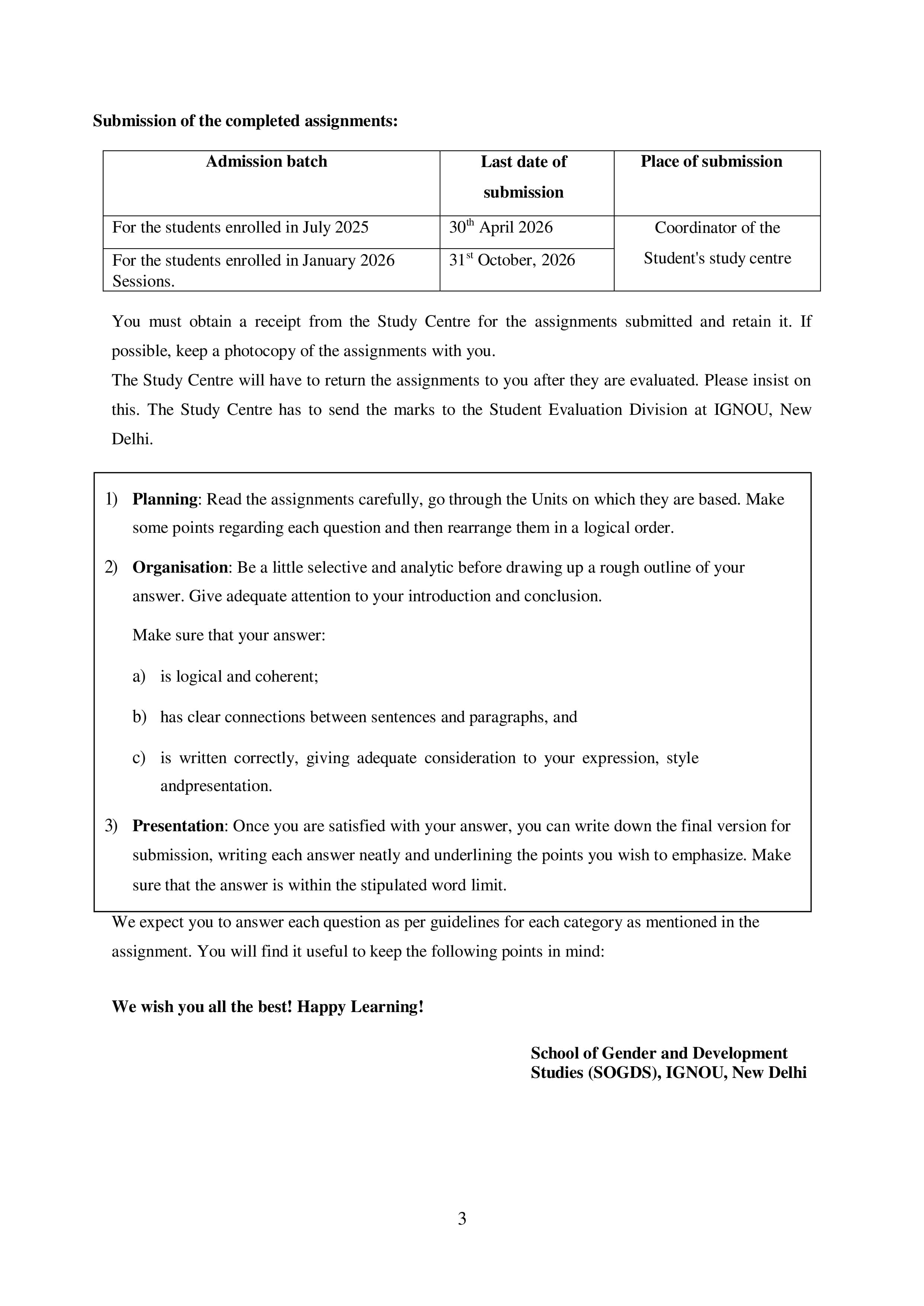 IGNOU BGDG 172 Handwritten Hardcopy Assignment 2025-2026 (English Medium)