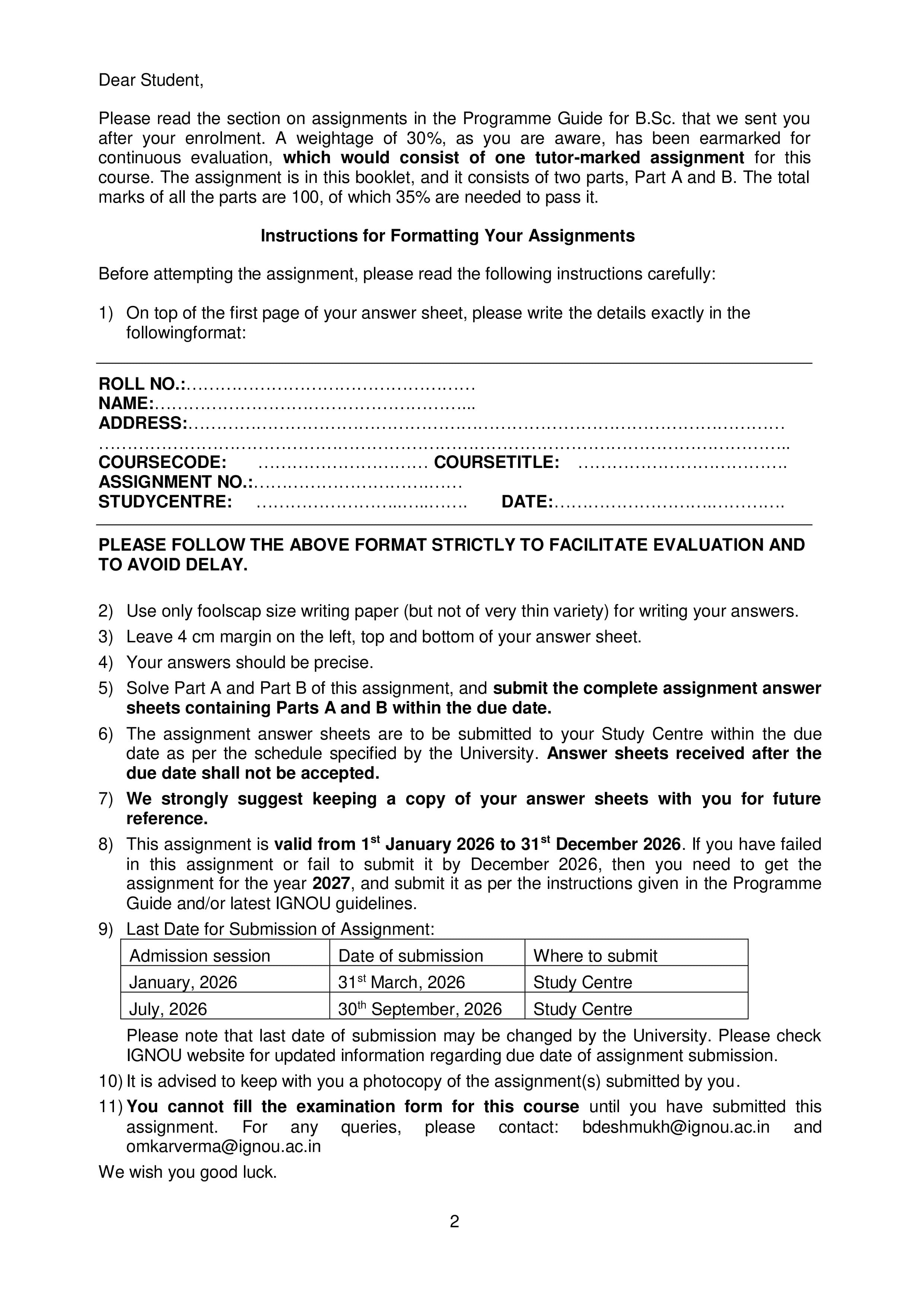 IGNOU BGYET 147 Handwritten Hardcopy Assignment 2026-26 (English Medium)