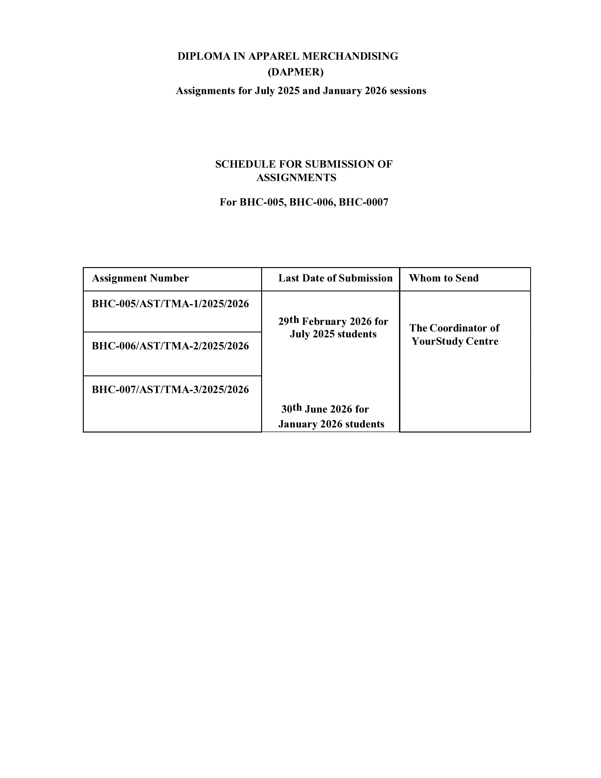 IGNOU BHC 007 Handwritten Hardcopy Assignment 2025-2026 (English Medium)