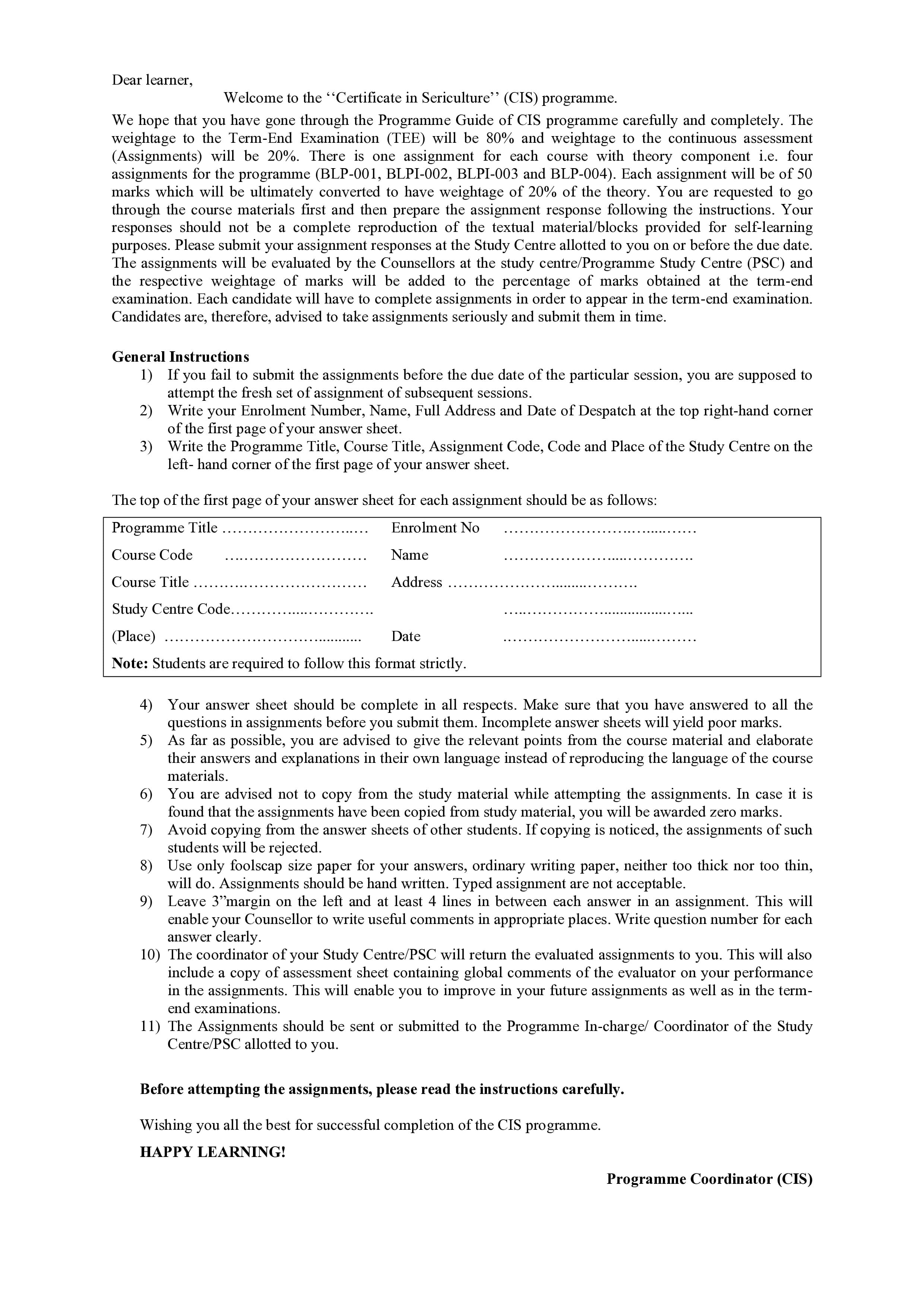 IGNOU BLPI 002 Handwritten Hardcopy Assignment 2026-26 (English Medium)