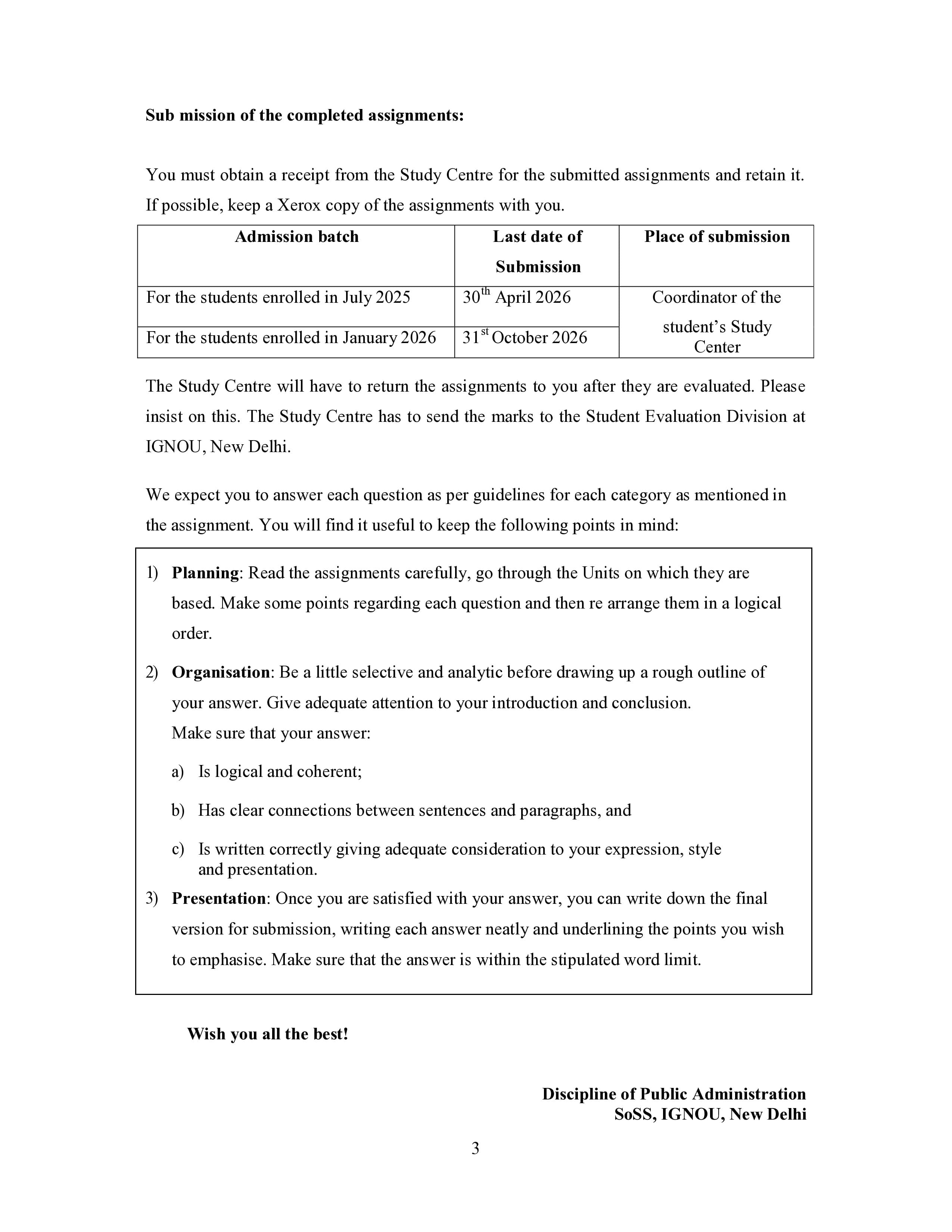 IGNOU BPAC 109 Handwritten Hardcopy Assignment 2025-2026 (English Medium)