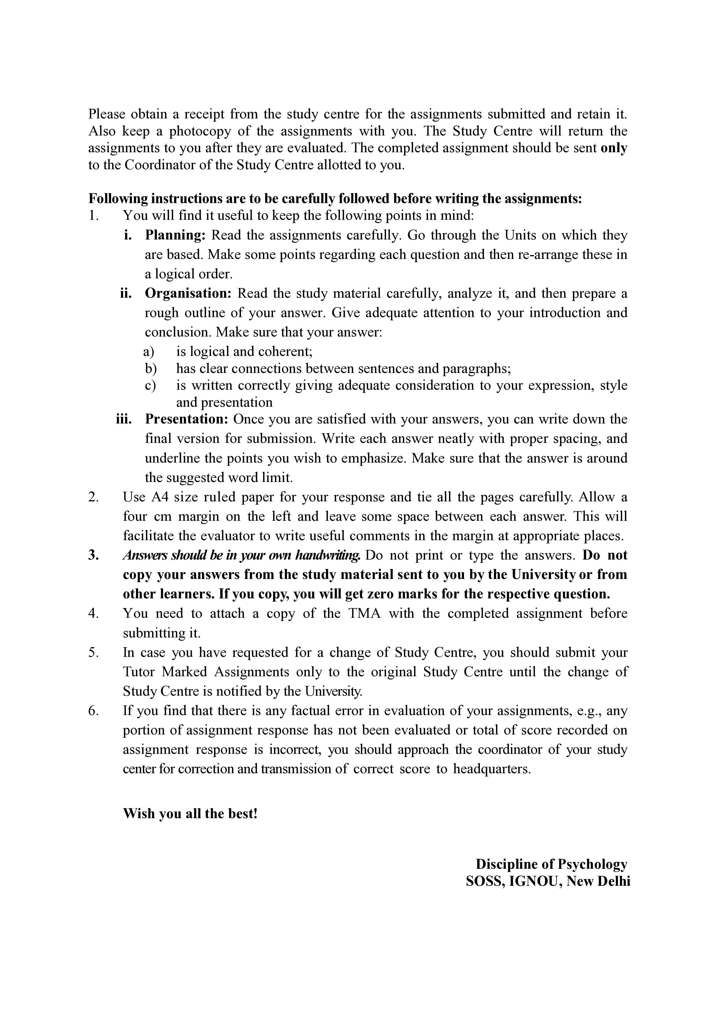 IGNOU BPCE 141 Handwritten Hardcopy Assignment 2025-2026 (English Medium)