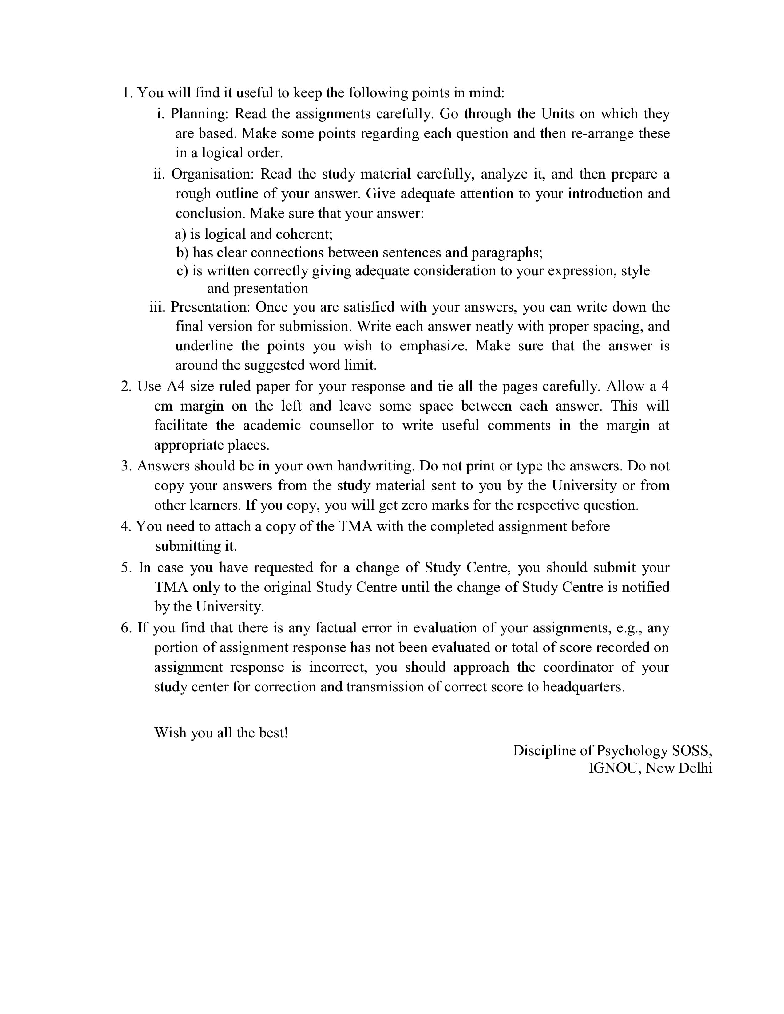 IGNOU BPCM 161 Handwritten Hardcopy Assignment 2025-2026 (English Medium)