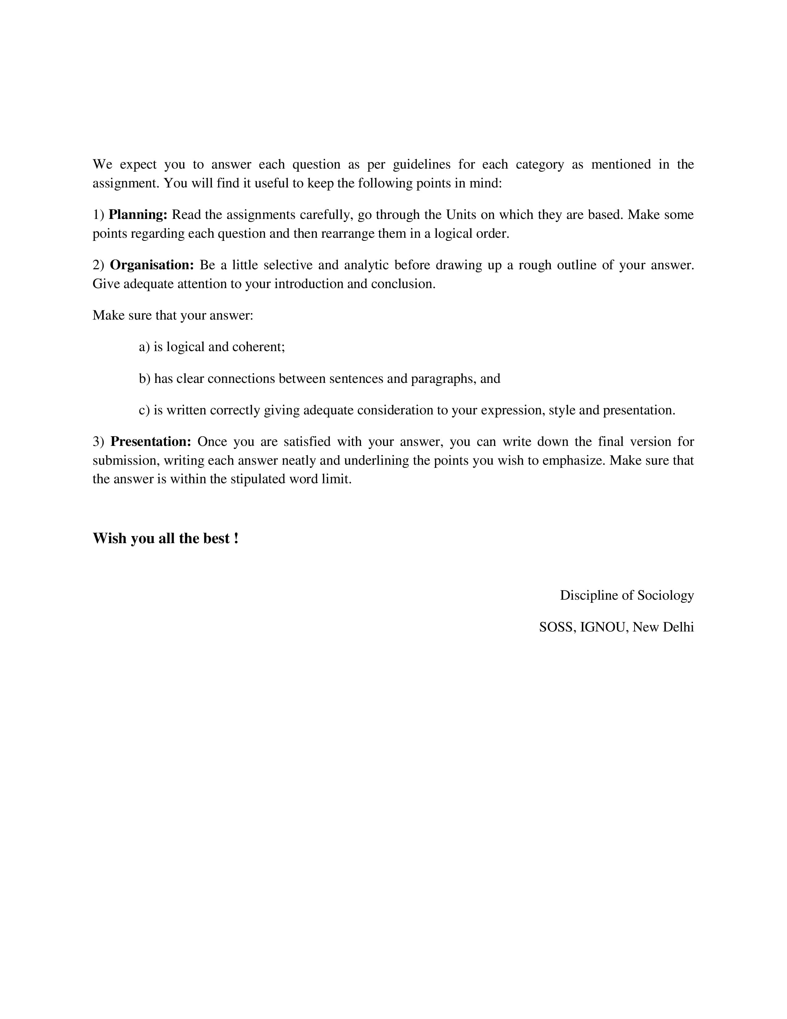 IGNOU BSOM 163 Handwritten Hardcopy Assignment 2026-26 (English Medium)