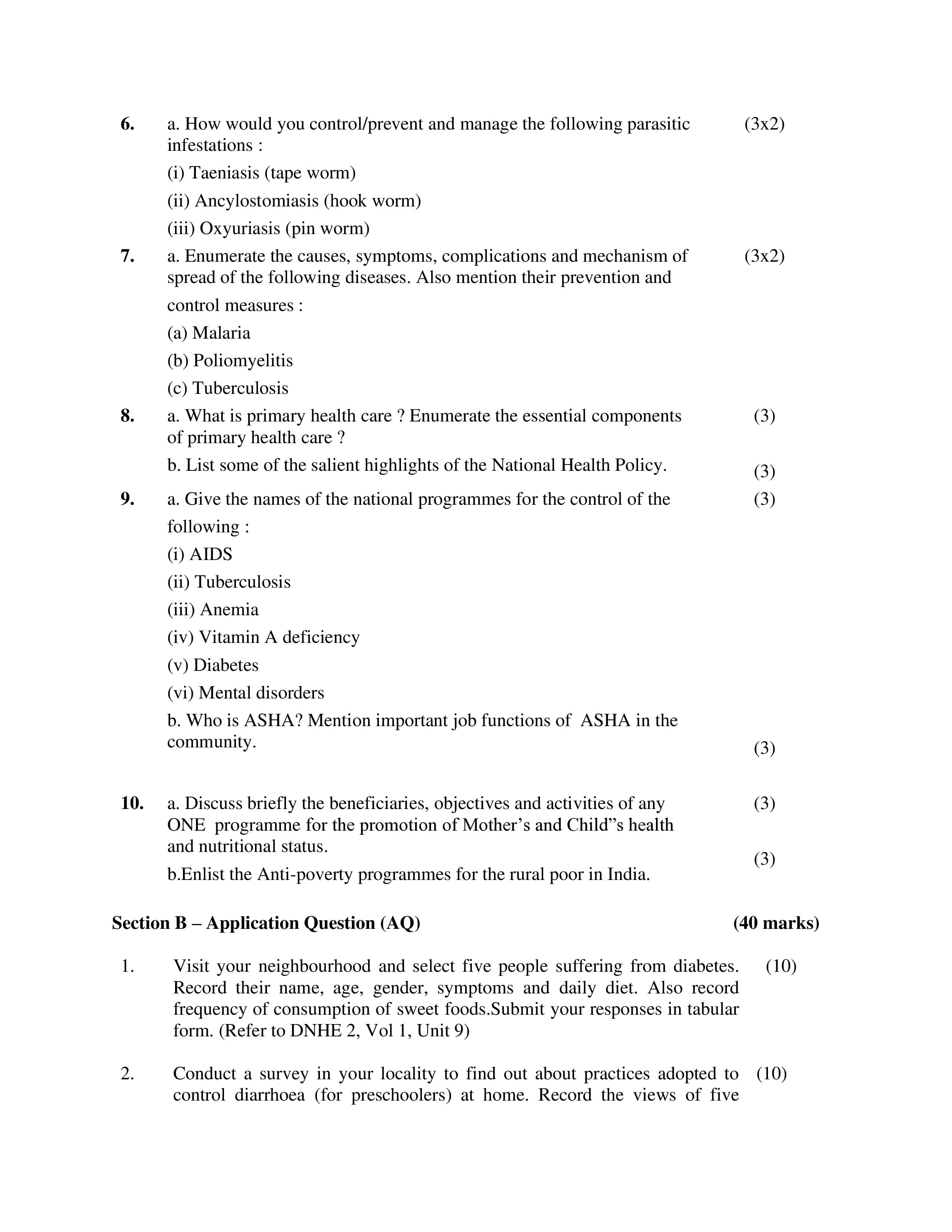 IGNOU DNHE 002 Handwritten Hardcopy Assignment 2025-2026 (English Medium)