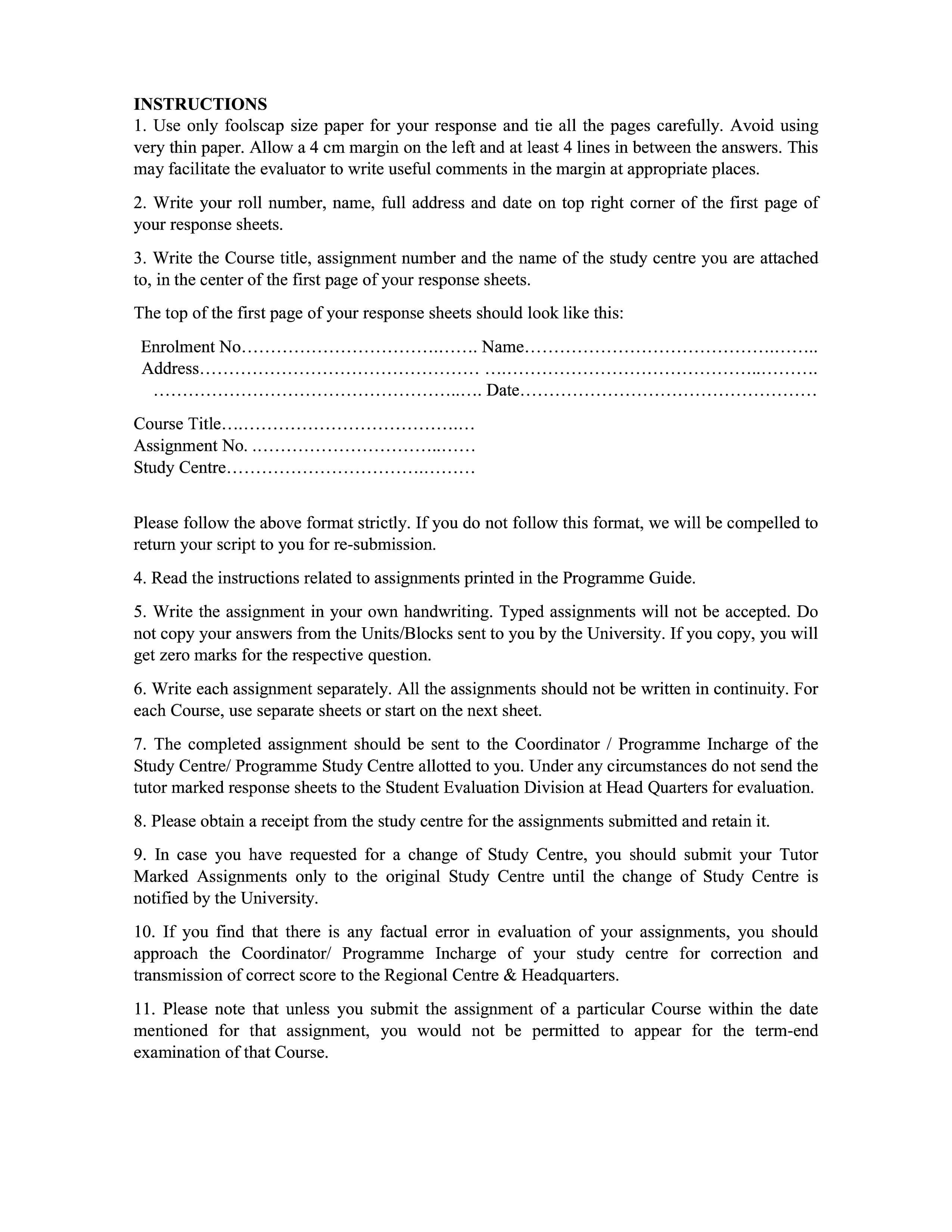 IGNOU MCD 001 Handwritten Hardcopy Assignment 2025-25 (English Medium)