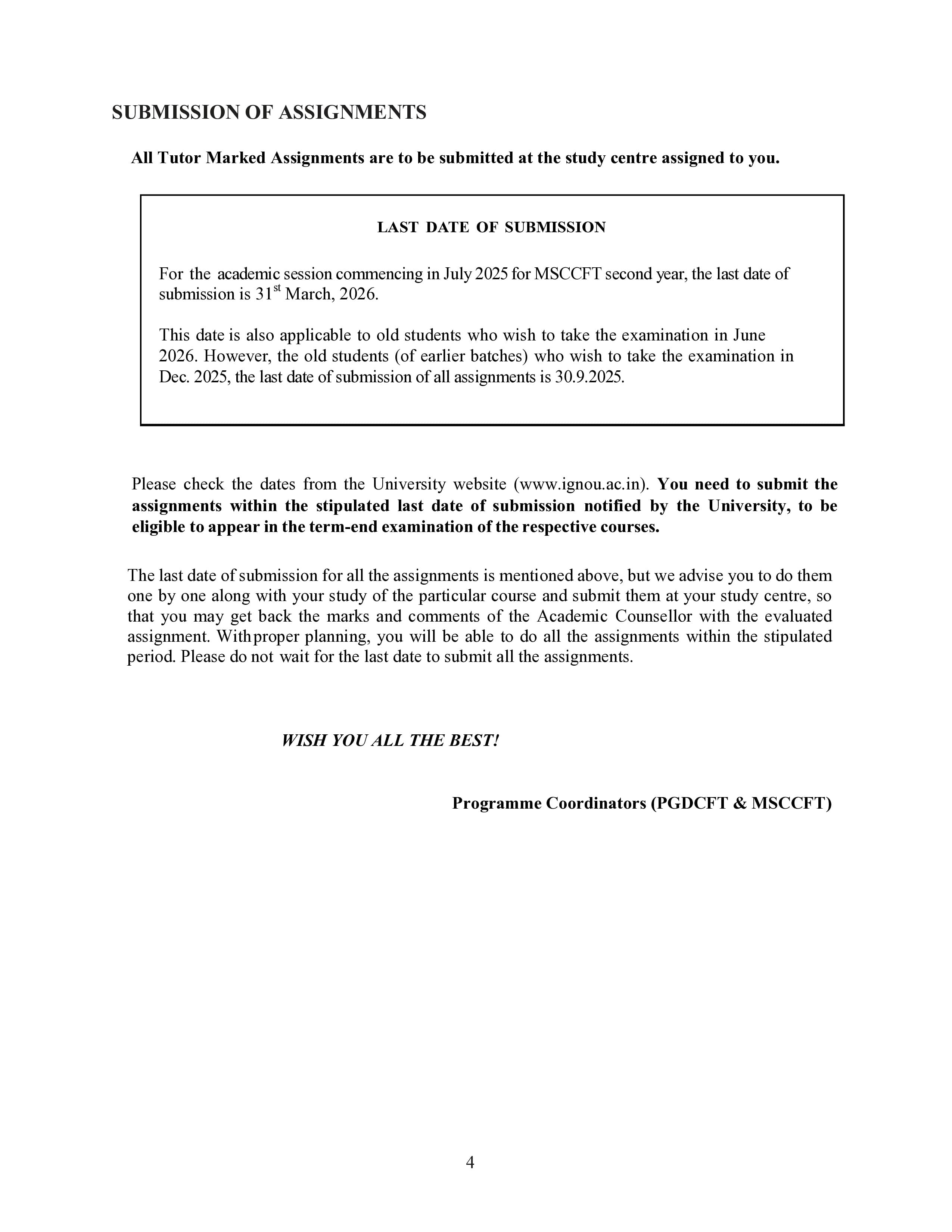 IGNOU MCFTE 003 Handwritten Hardcopy Assignment 2025-25 (English Medium)