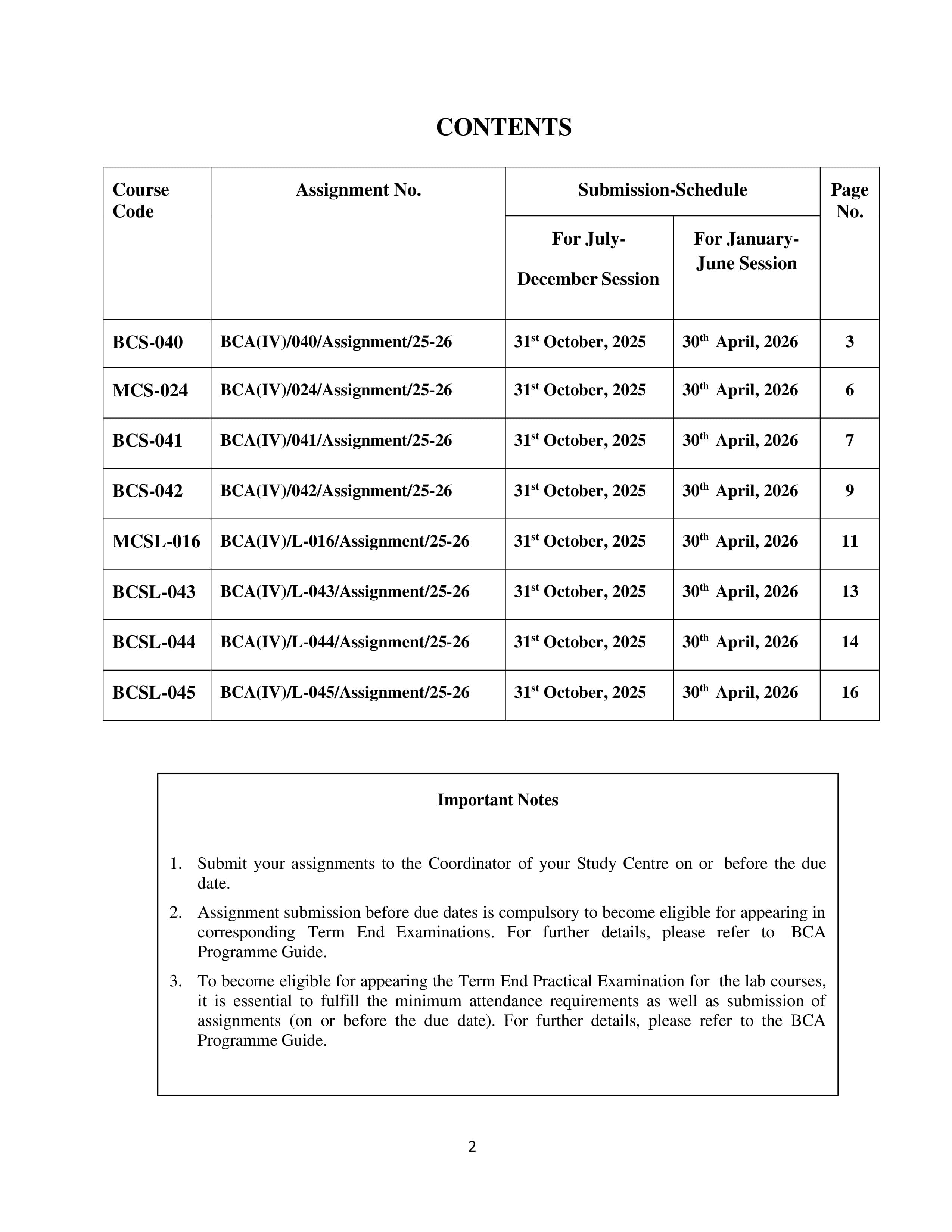 IGNOU MCS 024 Handwritten Hardcopy Assignment 2025-2026 (English Medium)
