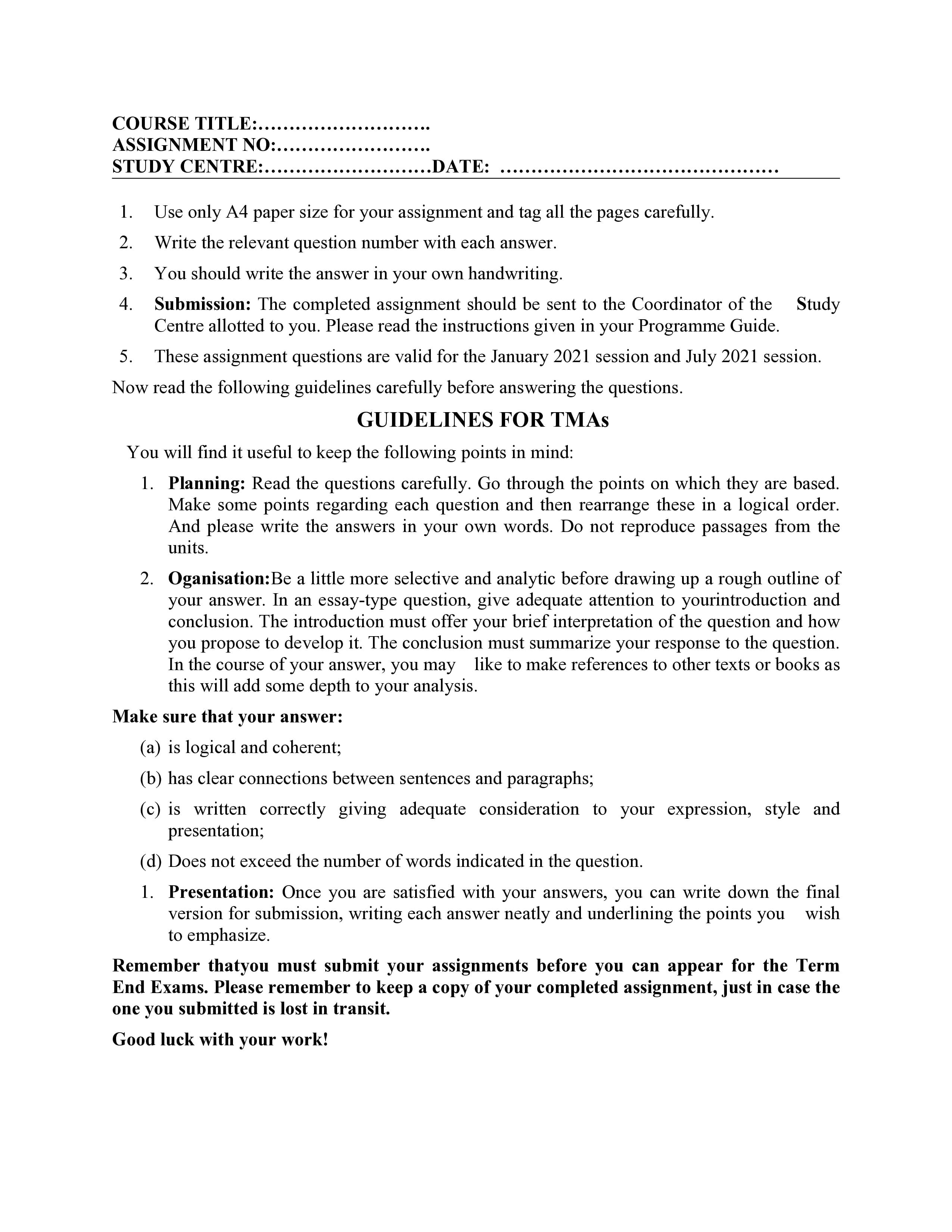 IGNOU MEV 004 Handwritten Hardcopy Assignment 2026-26 (English Medium)