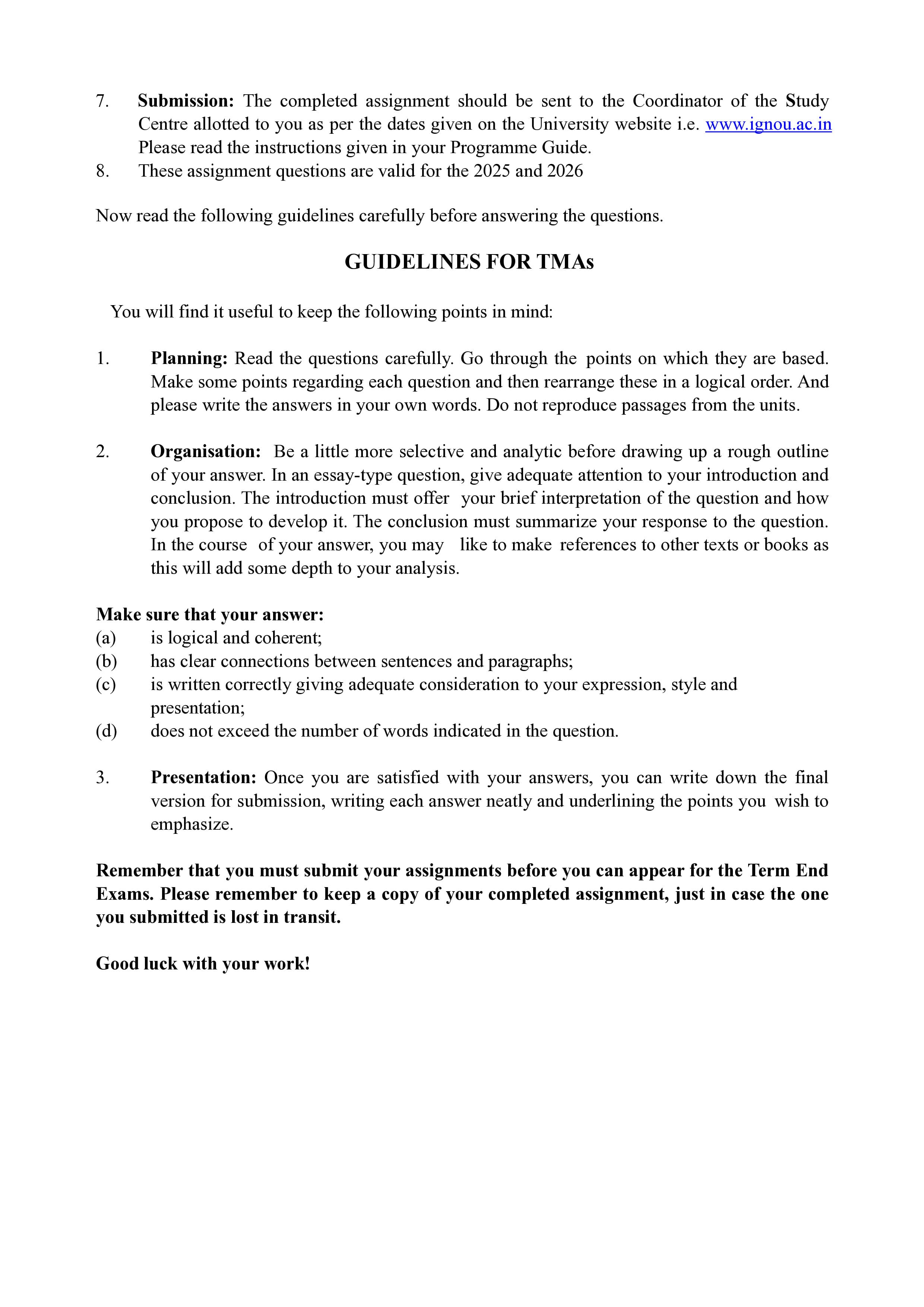 IGNOU MFC 001 Handwritten Hardcopy Assignment 2025-2026 (English Medium)