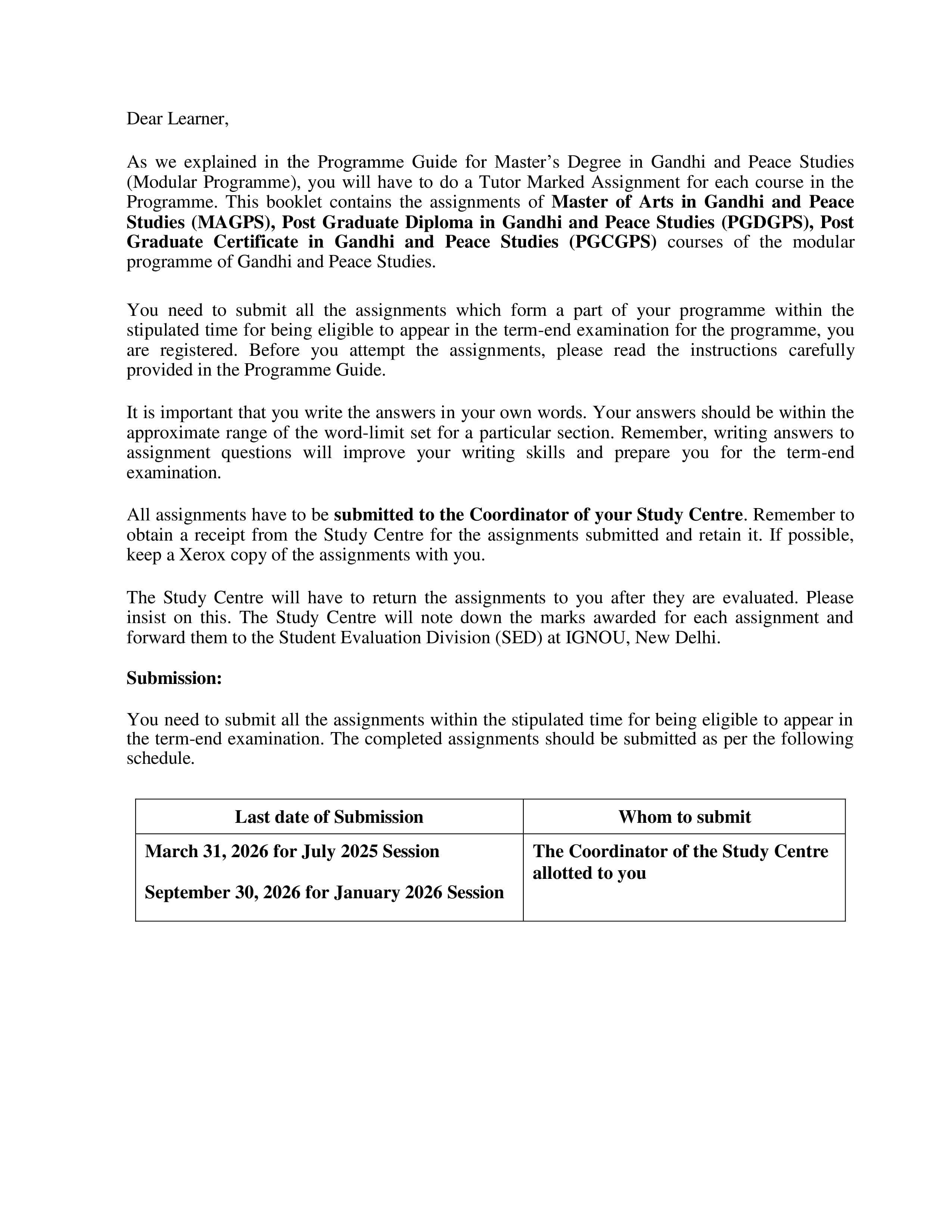 IGNOU MGPE 011 Handwritten Hardcopy Assignment 2025-2026 (English Medium)