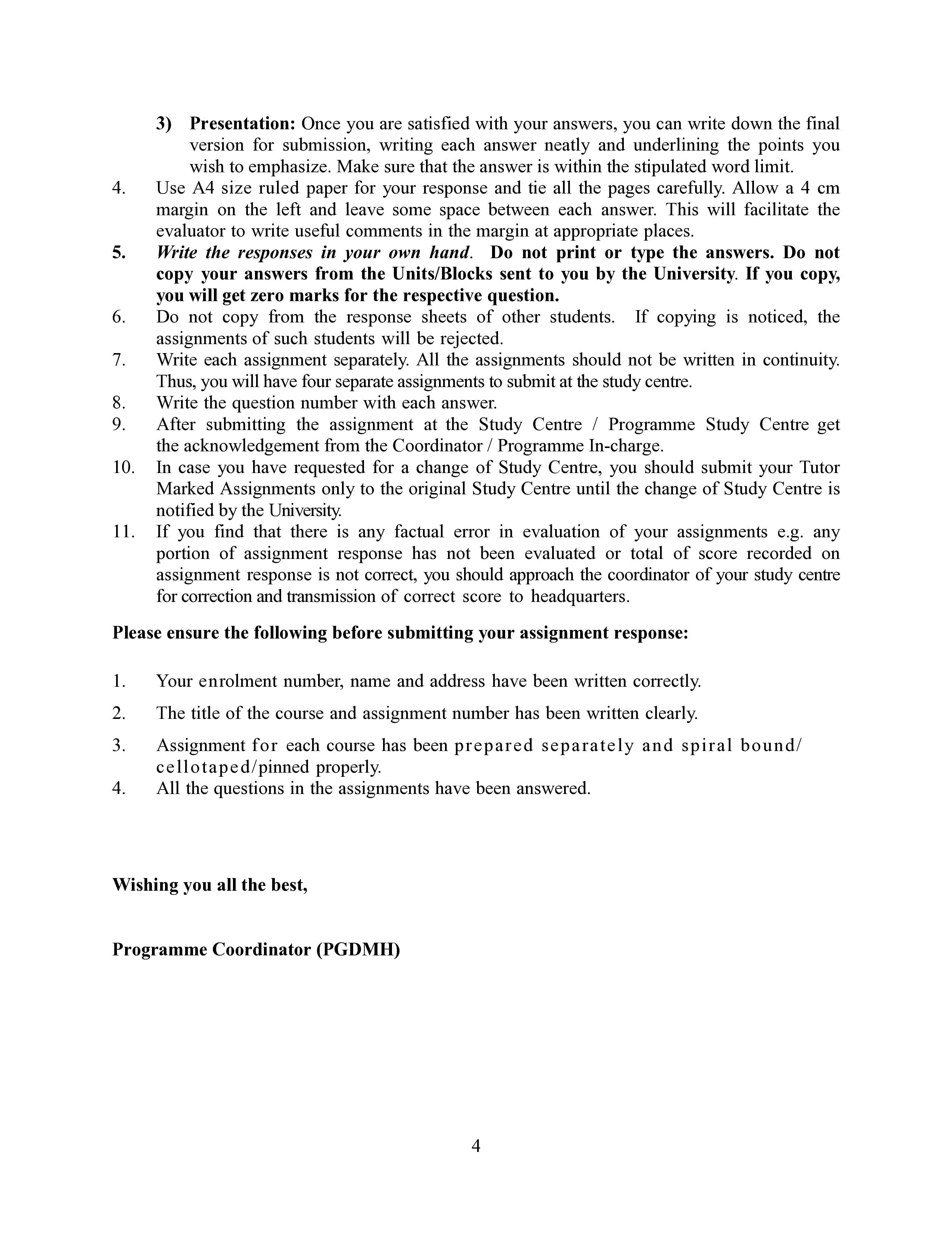 IGNOU MPC 052 Handwritten Hardcopy Assignment 2025-2026 (English Medium)