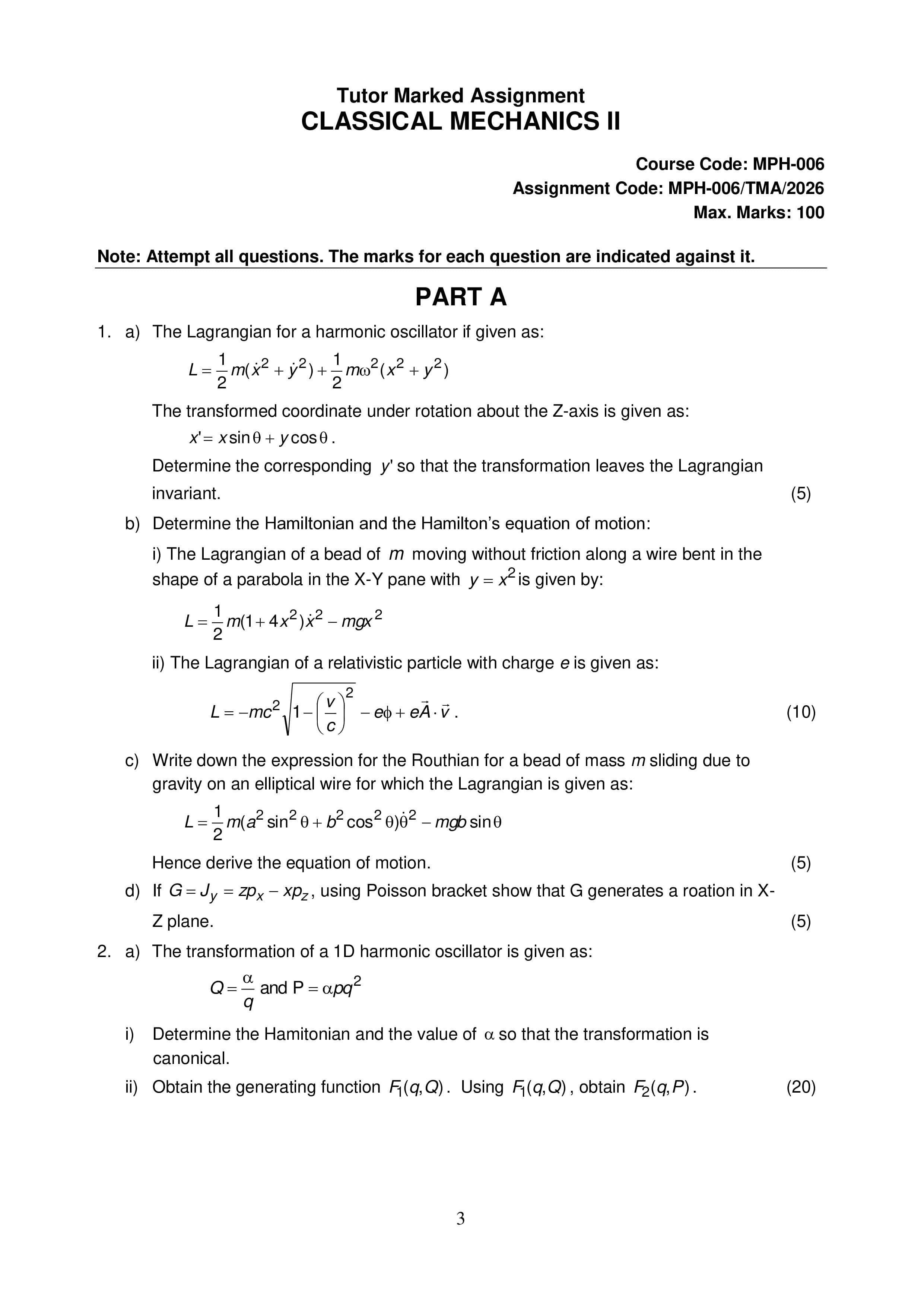 IGNOU MPH 006 Handwritten Hardcopy Assignment 2026-26 (English Medium)