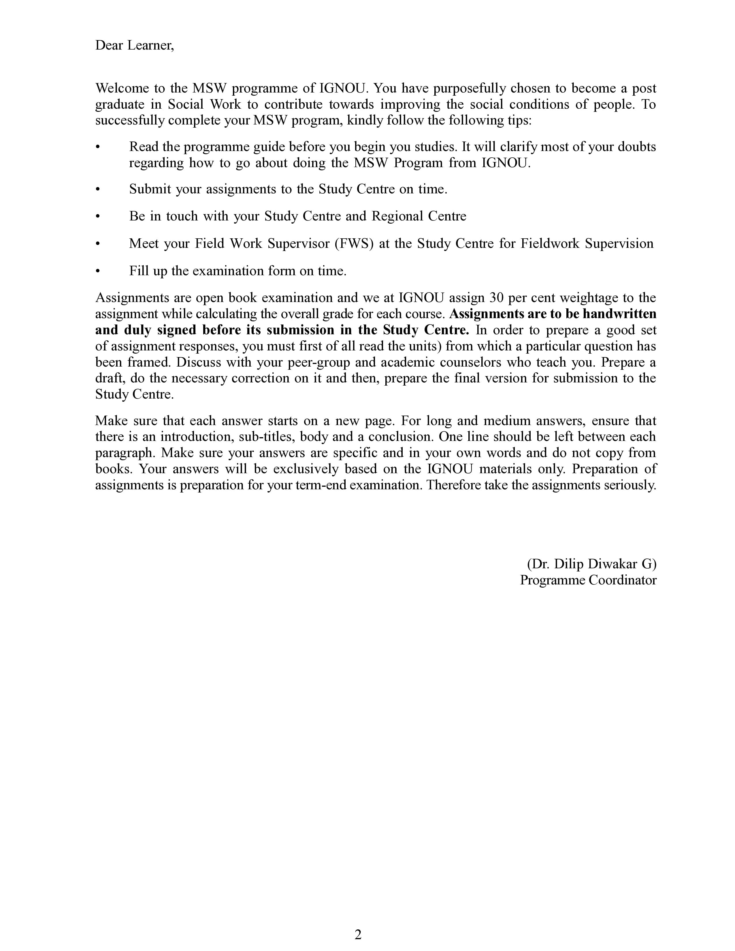 IGNOU MSW 005 Handwritten Hardcopy Assignment 2025-2026 (English Medium)